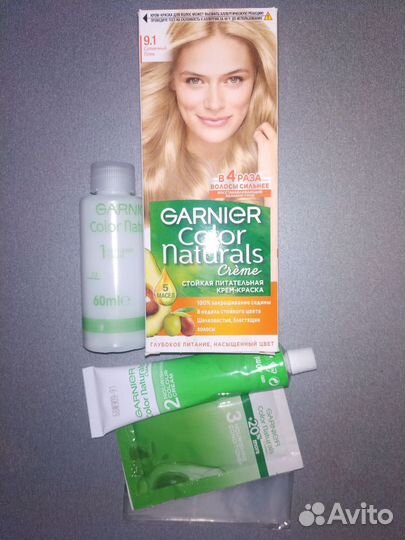 Краска для волос garnier солнечный пляж 9.1 8.1