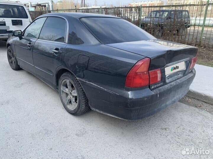 Mitsubishi Diamante 2.5 AT, 1995, битый, 220 000 км