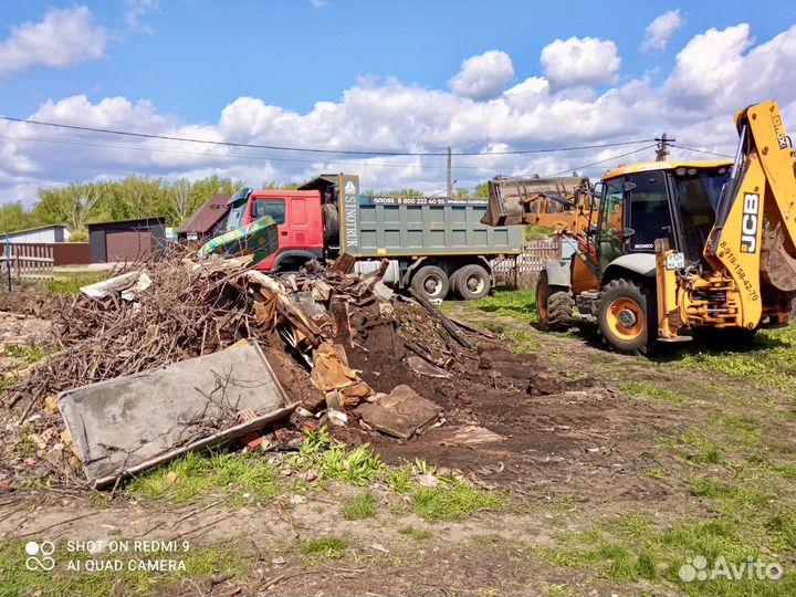 Вывоз мусора строительного с утилизацией расчистка