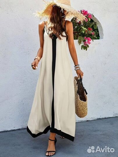 Платье сарафин макси