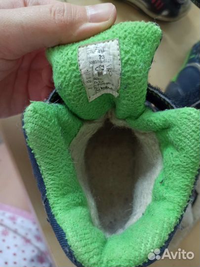 Пакет обуви р.21-23 и комбезик