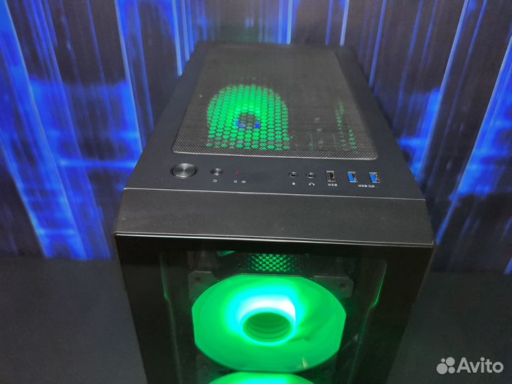 Компьютер для геймеров RTX 3050 GeForce+Ryzen 5600