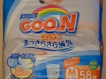 Подгузники-трусики Goon, Япония, M 6-12 кг 58 шт, Москва