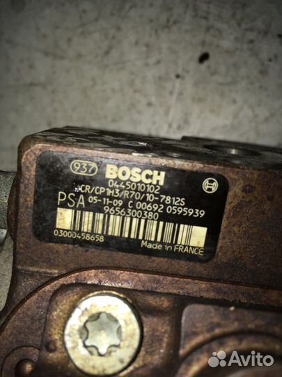 Тнвд Peugeot / Citroen 1.6HDI 0445010102