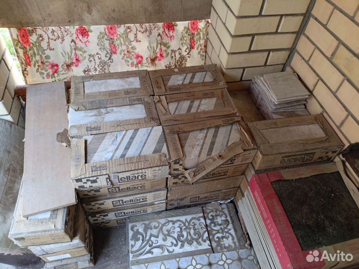 Кафельная плитка остатки бу