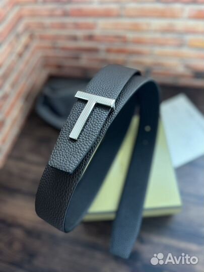 Мужской кожаный ремень Tom Ford