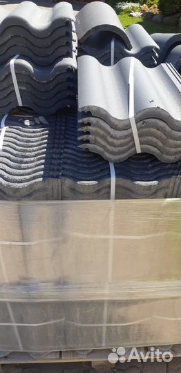 Черепица цементопесчаная