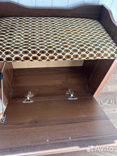 Тумба для обуви с сиденьем