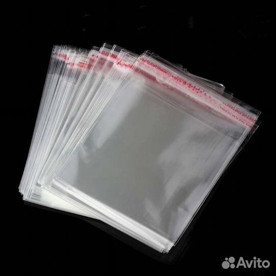 Пакеты с клапаном и скотчем