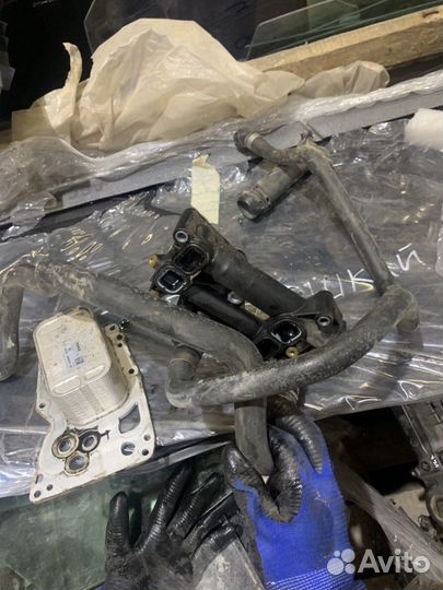 Тройник системы охлаждения Бмв n47 2.0d