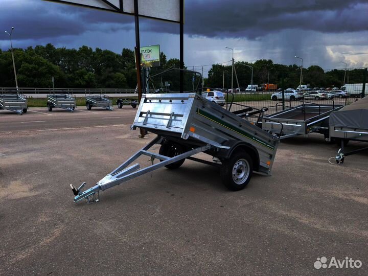 Легковой прицеп: быстрая установка