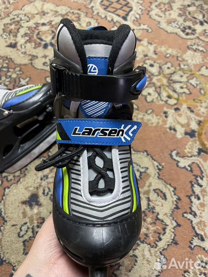 Коньки детские раздвижные 26-29р