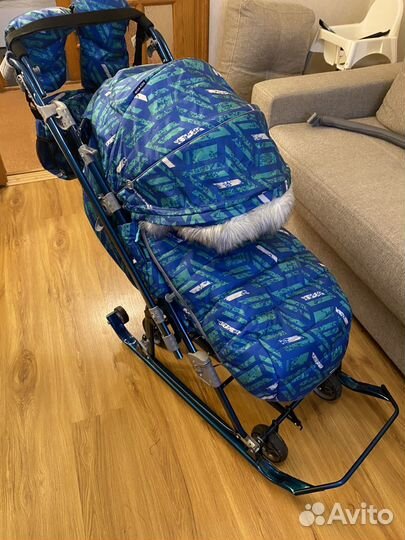 Cанки-коляска Ника Детям нд7-8SK