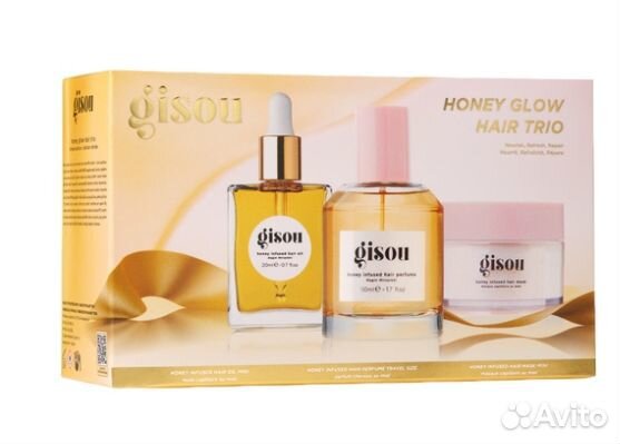Набор Gisou Honey Glow Hair Trio в наличии
