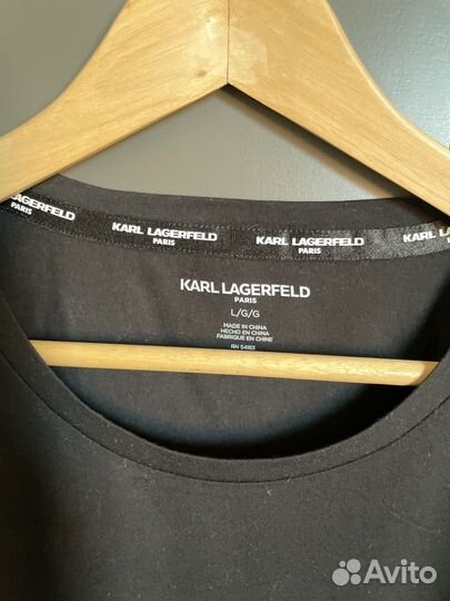 Футболка женская Karl lagerfeld оригинал L/XL