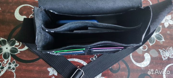 Сумка кожаная. Ручной работы