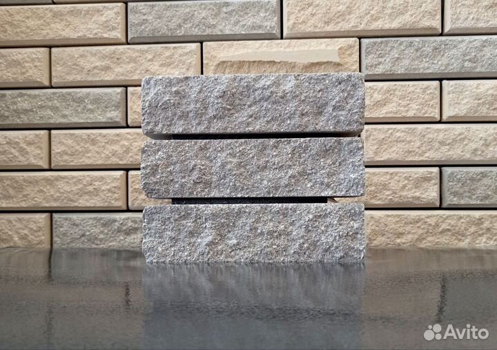 Кирпич облицовочный половинка