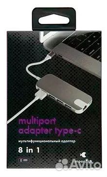 USB адаптер (USB-A, Type-C, SD, hdmi, Ethernet)