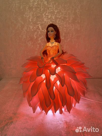 Светильник кукла подарок