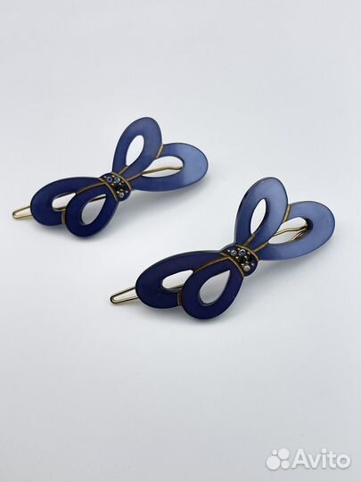 Заколки для волос винтажные Raurense Франция