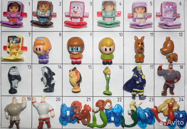 Киндеры из разных серий № 4