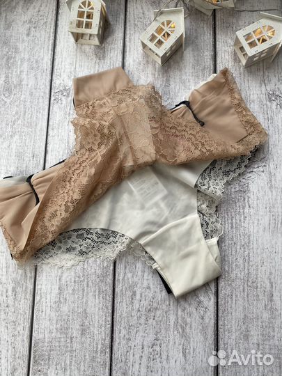 Женские трусики с кружевом H&M хипстеры М