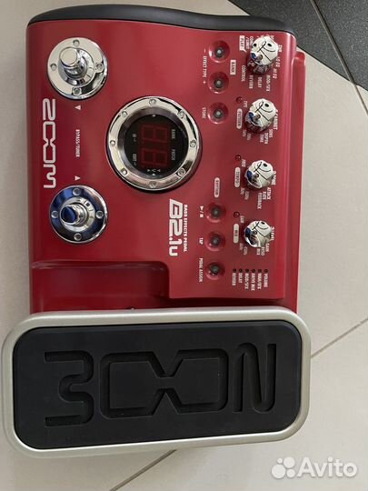 Гитарный процессор zoom B2.1u