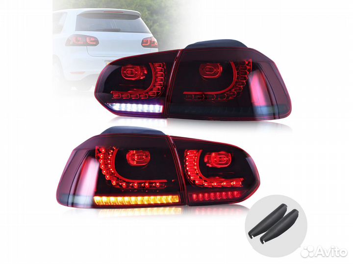 Задние фонари Volkswagen Golf 6 gti style