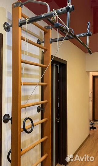 Шведская стенка деревянная бу