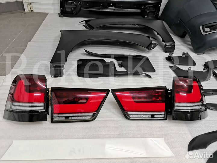 Рестайлинг Toyota Land Cruiser 200 стиль 300 R4024