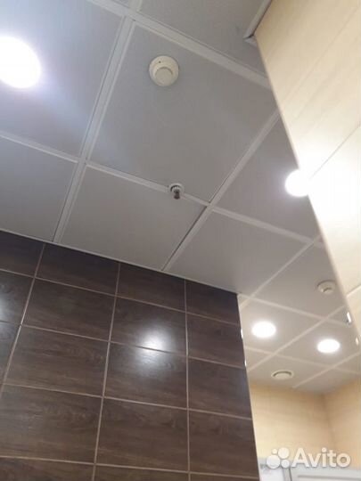 Кассетные потолки из алюминия (моющиеся)