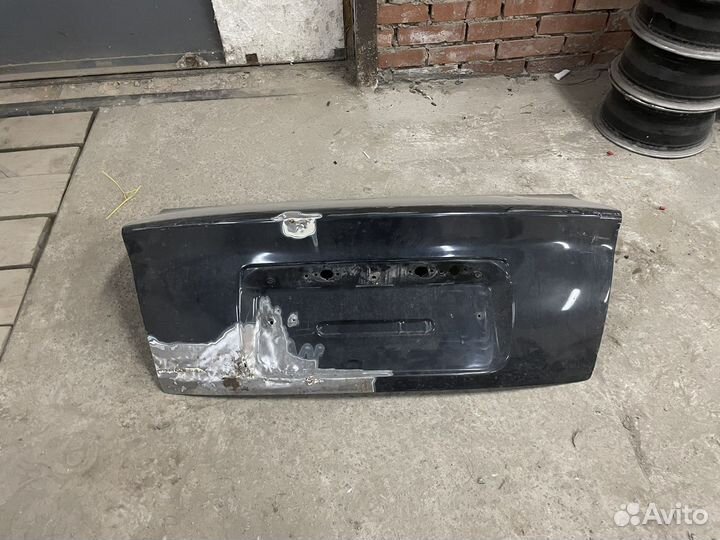 Бампер задний акцент