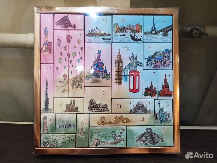 Косметика Адвент календарь Puzzle подарок девушкам