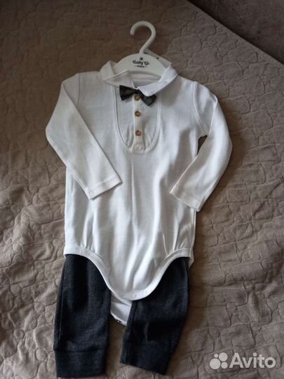 Костюмчик двойка на мальчика 80-86см