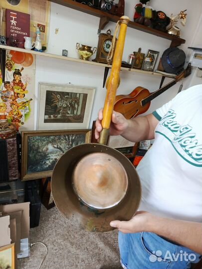 Таз латунный для варки варенья