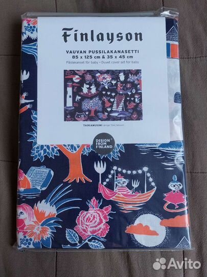 Постельное белье Finlayson новое moomin