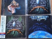 Фирменные CD Megadeth, Testament, Edguy, Coroner