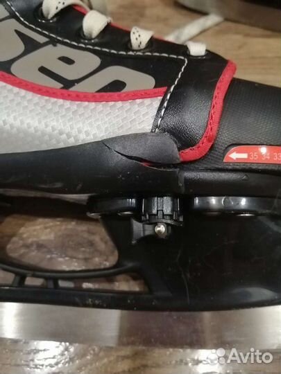 Коньки раздвижные р. 32-35