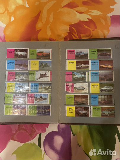 Вкладыши от жвачек 80-90-ых годов