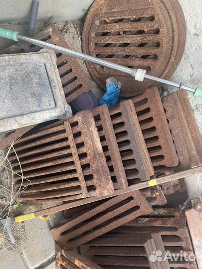 Колосники чугунные бу