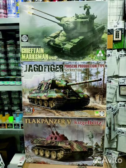 Сборные модели takom