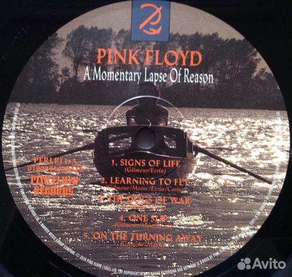 Виниловая пластинка Pink Floyd A momentary lapse OF reason