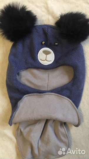 Шапка-шлем, на мальчика р.52-54