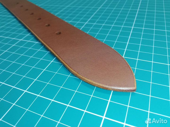 Мужской кожаный ремень ручной работы Canada