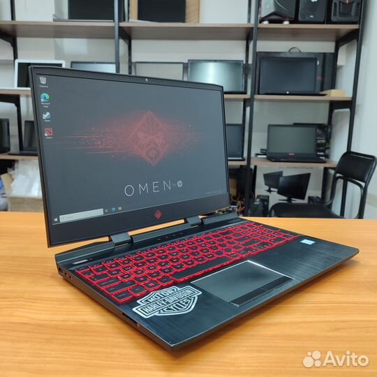 Игровой ноутбук HP Omen i5/12gb/1128gb/GTX1050ti