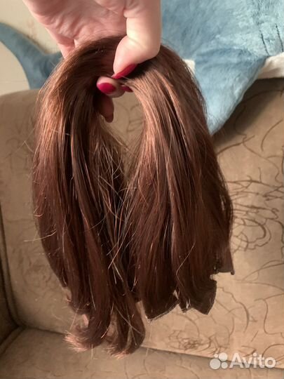Волосы искусственные на заколках