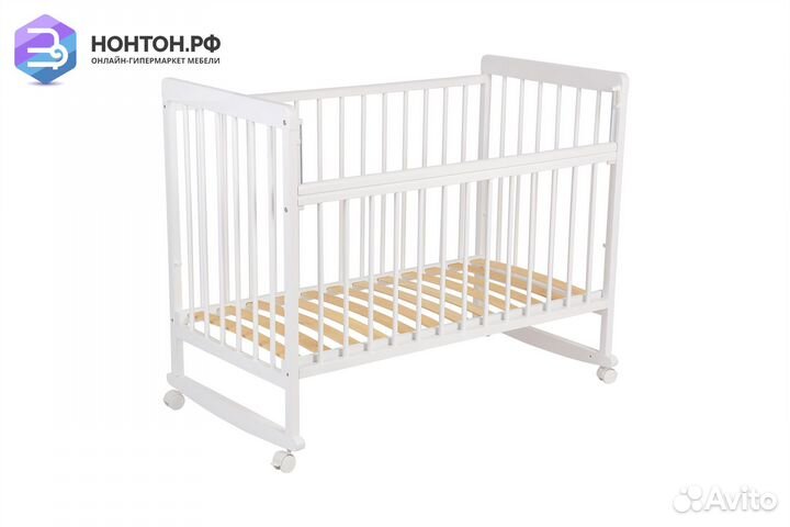 Кроватка детская Диана белая