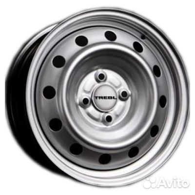 Trebl 6,5x16/5x108 ET52,5 D63,3 9975T Silver
