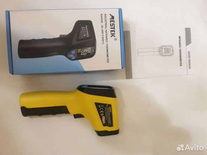 Пирометр бесконтактный (лазерный термометр)