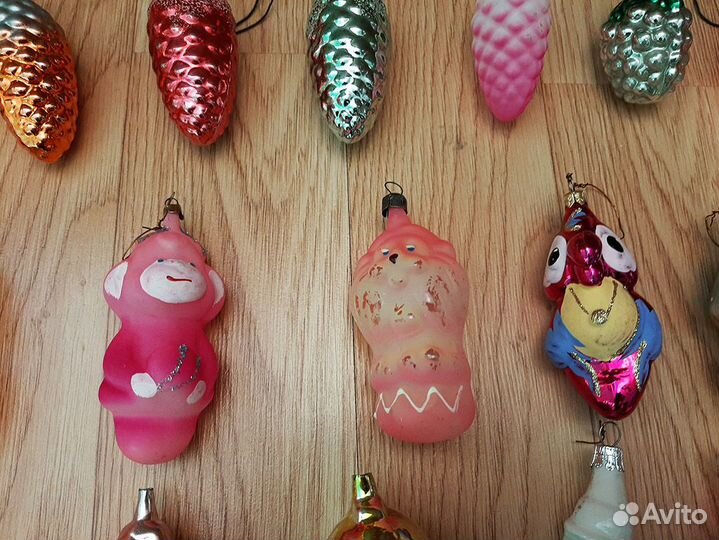 Ёлочные игрушки СССР